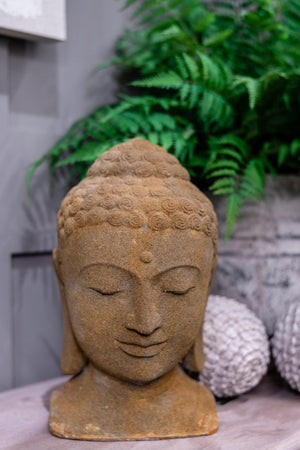 Stone Buddha (Natural Rust)
