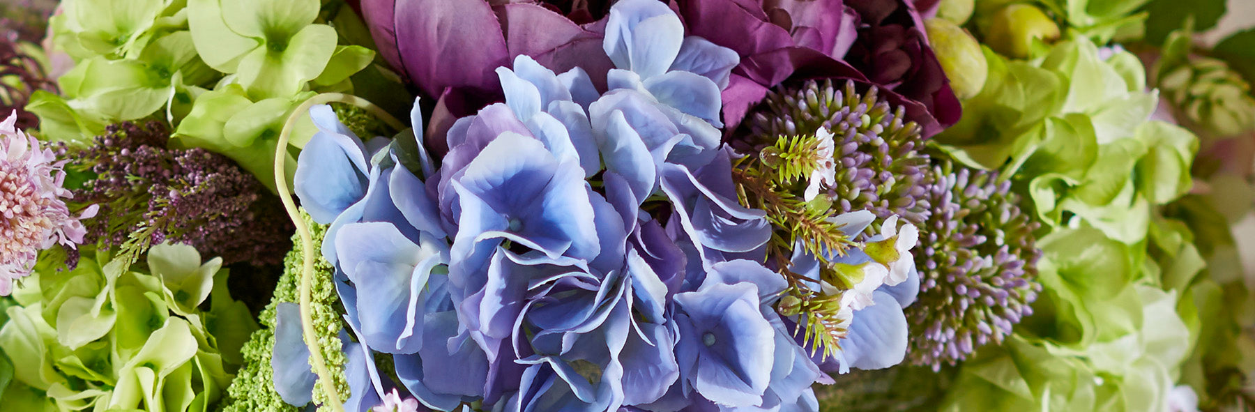Artificial Hydrangea Arrangements