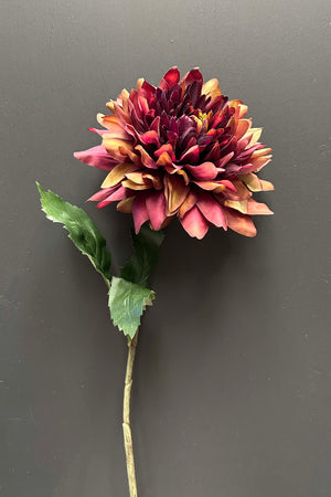 Dahlia 69cm Mauve/Green