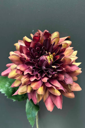 Dahlia 69cm Mauve/Green