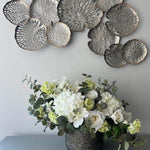 Metal Lilypad Art RTfact Flowers 