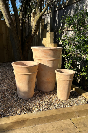 Tall Terracotta Pots