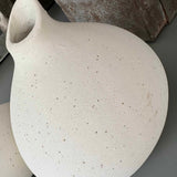 Cream Ceramic Vase