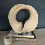 Abstract 'Wave' Ornament - Taupe RTfact Flowers 