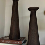Metal Candle Holder (Dark Brown) RTfact Flowers 