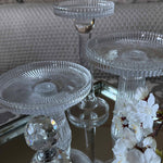 Ribbed Glass Candle Holders (Set of Three) RTfact Flowers 