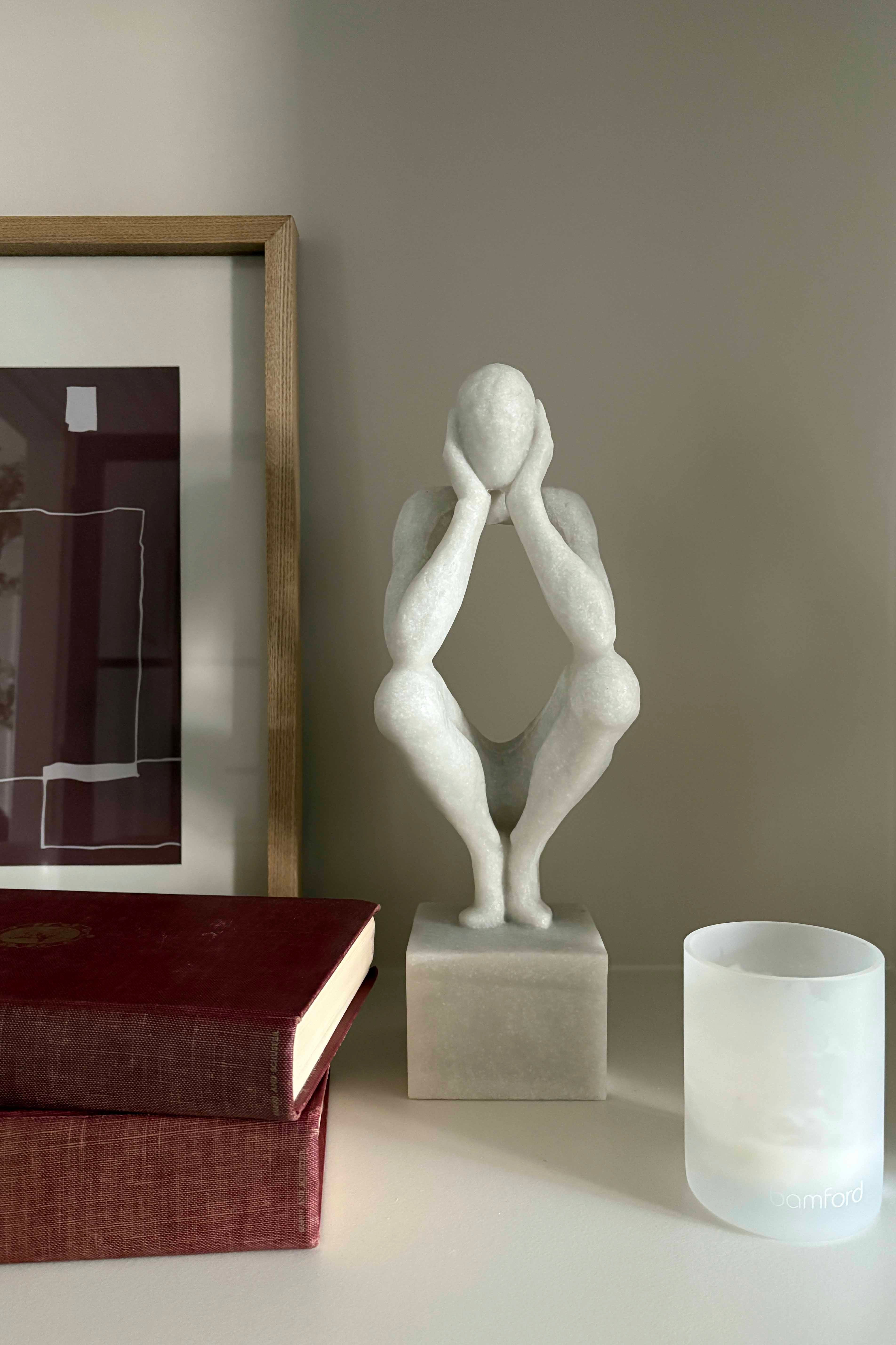 Crouching Person Ornament RTfact Flowers 