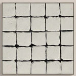 Artwork earth tones OAF-005 100x100cm RTfact Flowers 