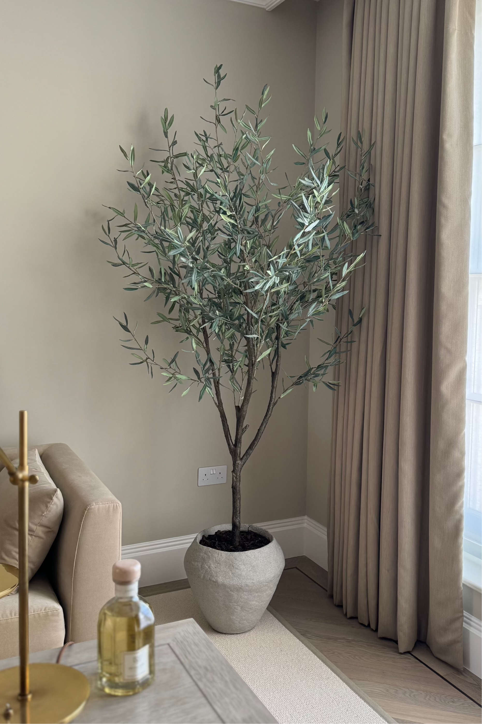 Artificial Olive Tree (210cm) RTfact Flowers 
