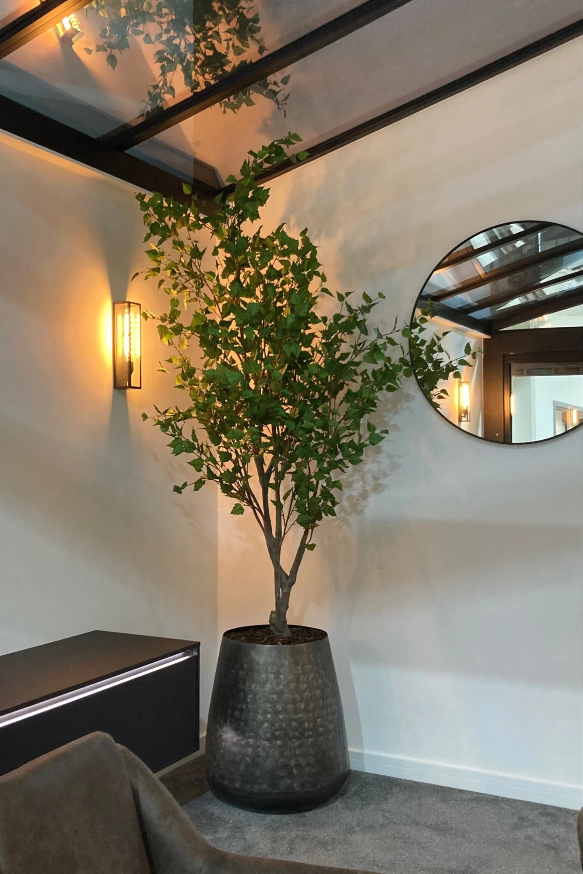 Artificial Birch Tree RTfact Flowers 