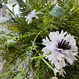 Jasmine, Lavender, Cornflower and Fern in a Terracotta Bowl