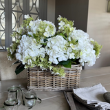 Hydrangea in a Basket RTfact Flowers 