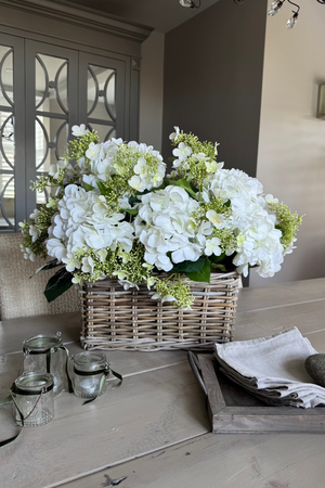 Hydrangea in a Basket