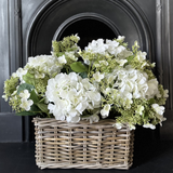 Hydrangea in a Basket RTfact Flowers 