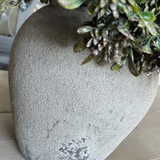 Dogwood and Berry Spray in a Stone Vase RTfact Flowers 