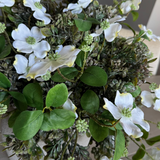 Dogwood and Berry Spray in a Stone Vase RTfact Flowers 