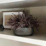 Heather in a Grey Bowl (Light Purple)