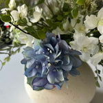 Hydrangea Spray, Maidenhair Fern and Sea Holly in a Cream Vase - TO SHOOT RTfact Flowers 