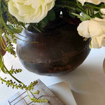 Rose, Peonies, lilac and Bucida in a Vintage Vase RTfact Flowers 