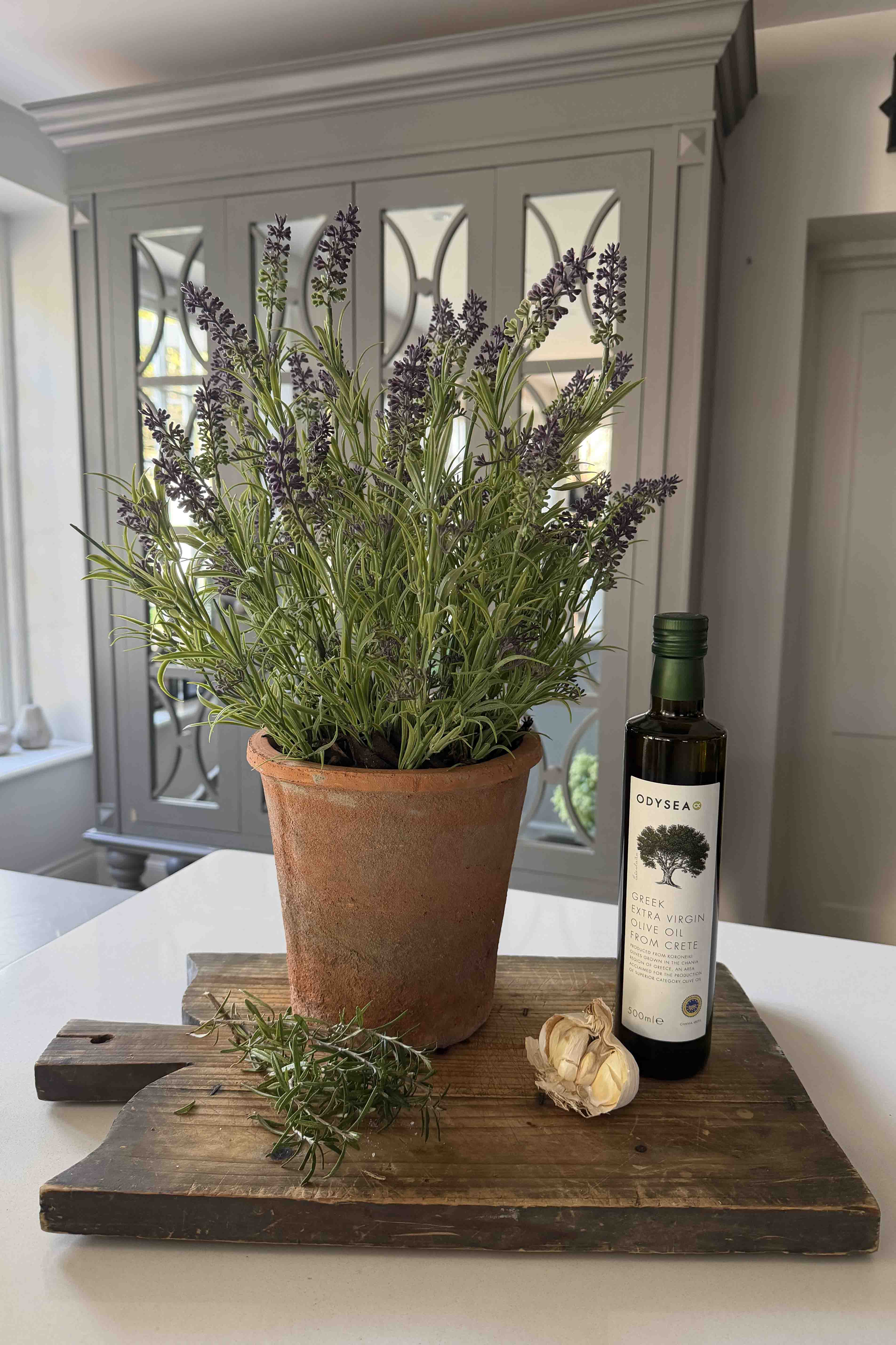 Lavender in a Terracotta Pot RTfact Flowers 