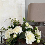 Dahlias in a Rustic Brown pot RTFact Flowers 