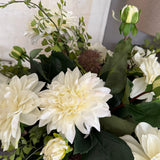 Dahlias in a Rustic Brown pot RTFact Flowers 