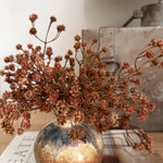 Gypsophilia in a Bronze Grey Vase RTfact Flowers 