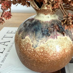 Gypsophilia in a Bronze Grey Vase RTfact Flowers 