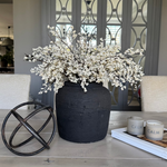 Berries in a Rustic Dark Brown Stone Pot RTfact Flowers 