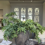 Maple Leaf in a Rustic Sandstone Pot RTfact Flowers 