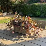 Ivy in a Rectangular Basket RTfact Flowers 