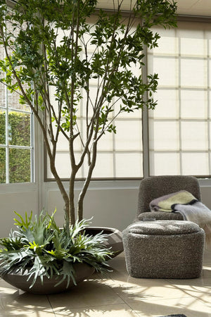 Faux tree in living room Rtfact