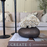 Angelica in a Bronze Ceramic Vase