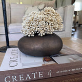 Angelica in a Bronze Ceramic Vase