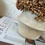 Angelica in a Ridged Glazed Vase