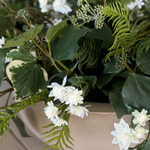 Ivy, Angelica and Astrantia in a Sandstone Coloured Bowl RTfact Flowers 