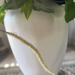 Ranunculus, Hydrangea and Viburnum in a Glazed White Vase RTfact Flowers 