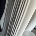 White Ceramic 'Half Moon' Vase - Tall RTfact Flowers 