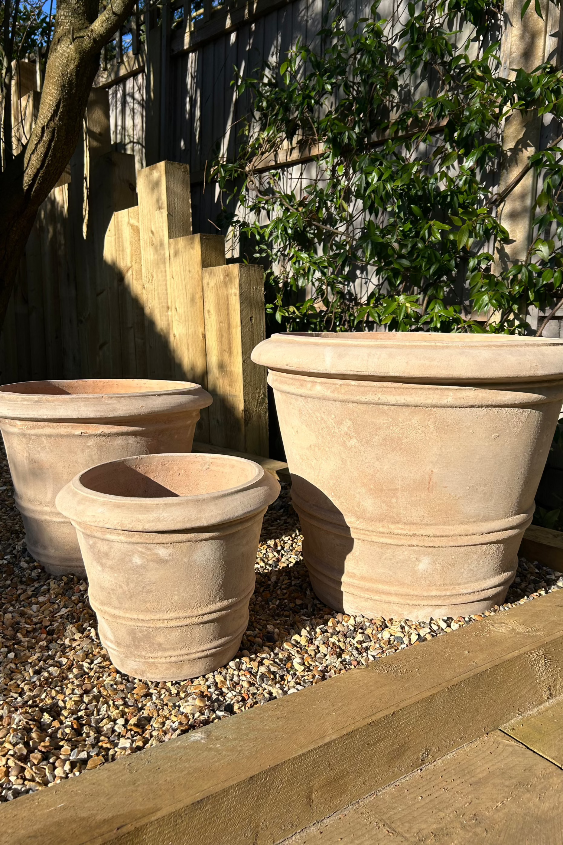 Bell Shaped Terracotta Pot RTfact Flowers 