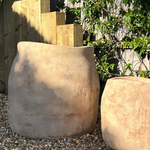 'Wavy Top' Terracotta Pot RTfact Flowers 