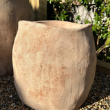 'Wavy Top' Terracotta Pot RTfact Flowers 