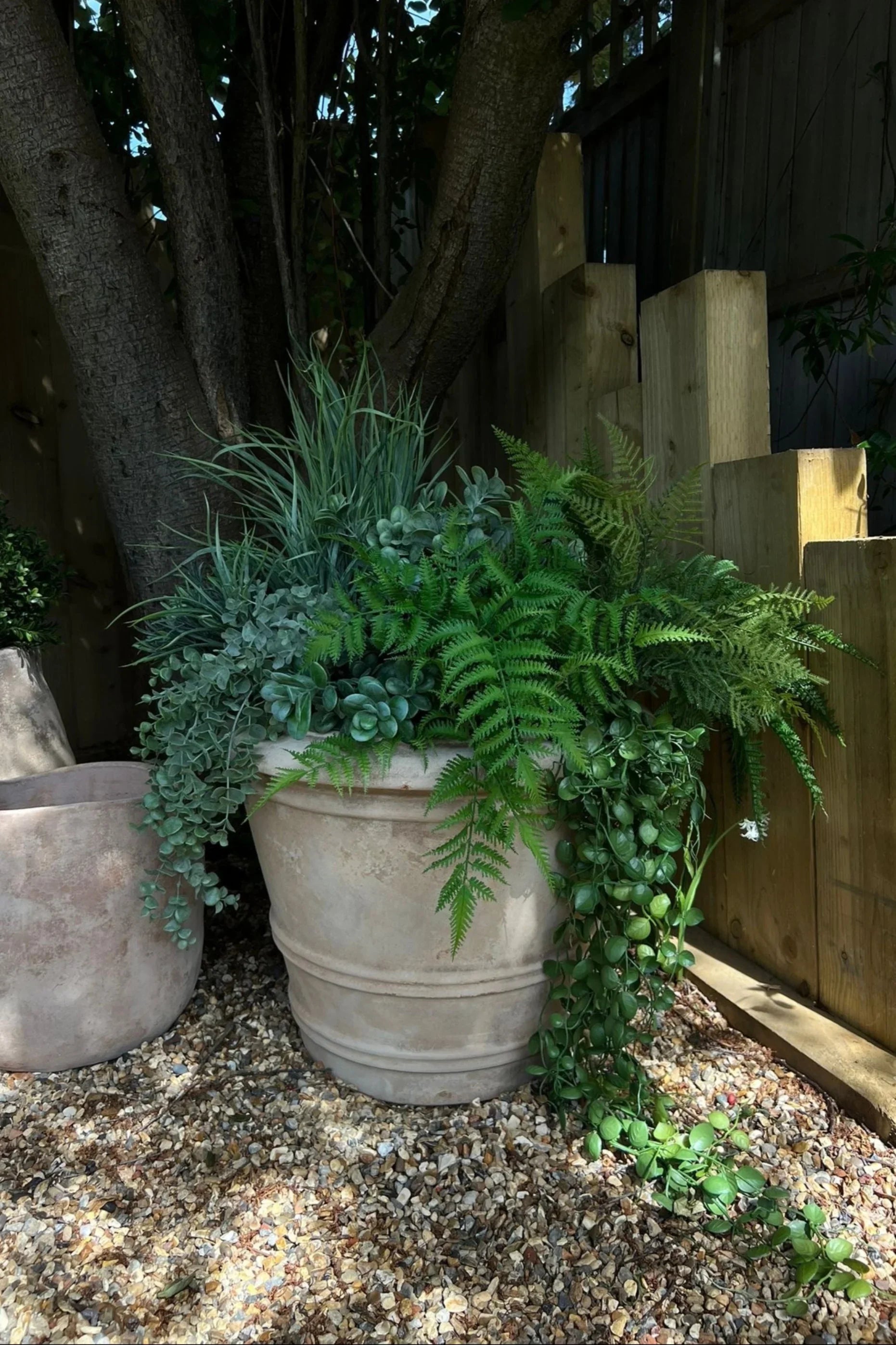 Bell Shaped Terracotta Pot RTfact Flowers 
