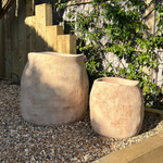 'Wavy Top' Terracotta Pot RTfact Flowers 