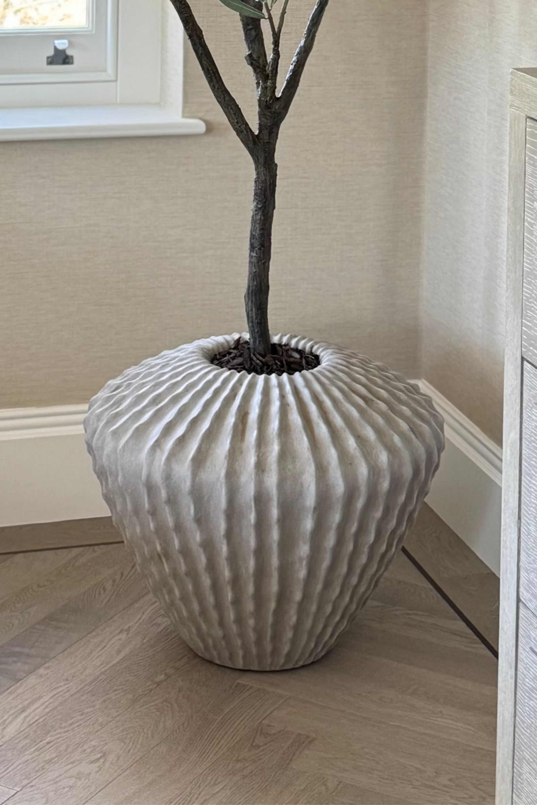 Philodendron in a Fluted Pot RTfact Flowers 