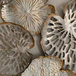 Metal Lilypad Art RTfact Flowers 