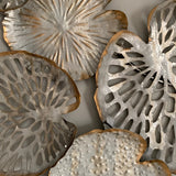 Metal Lilypad Art RTfact Flowers 