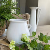 White Decorative Jugs ( Set of 2) RTfact Flowers 