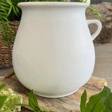 White Decorative Jugs ( Set of 2) RTfact Flowers 