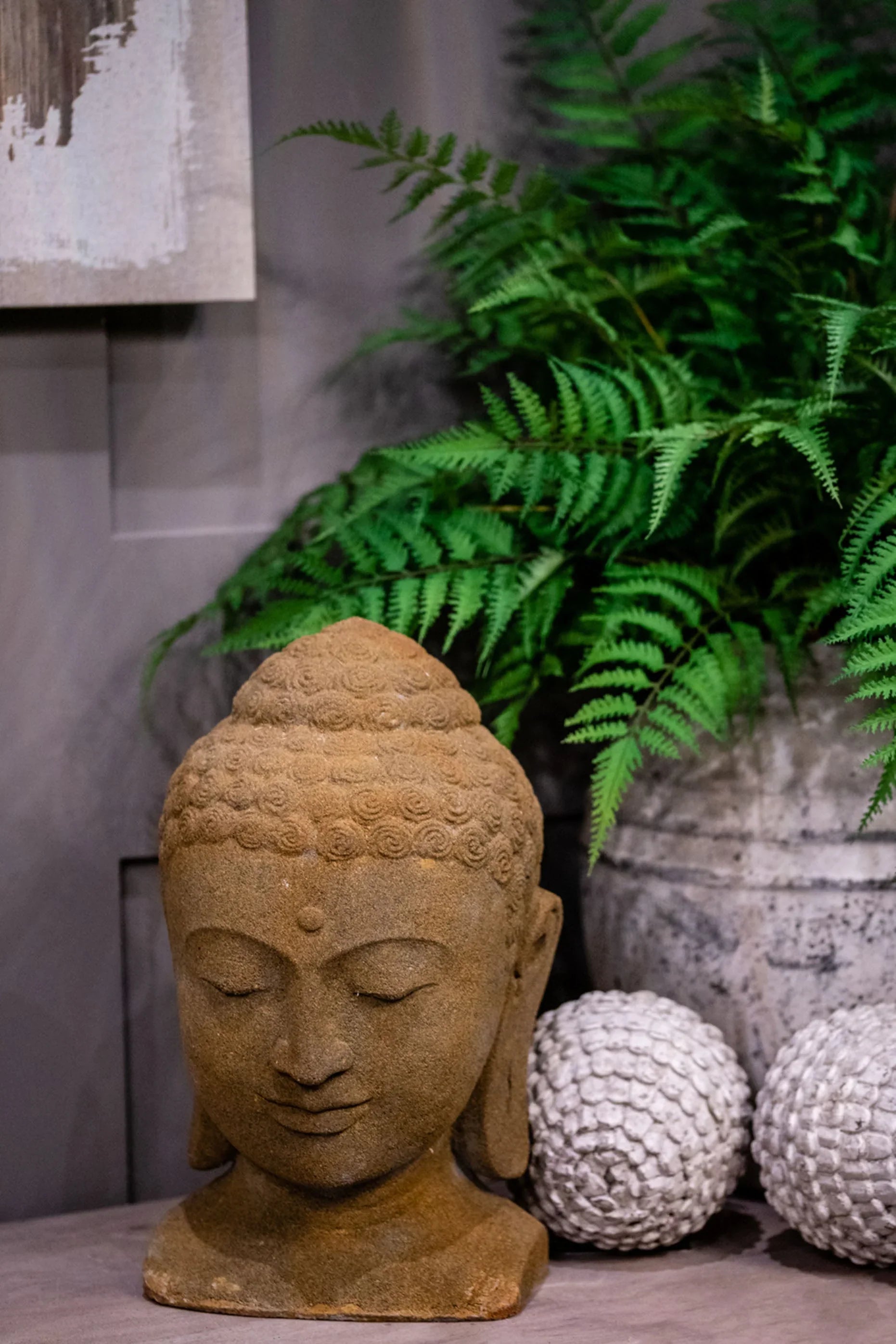 Stone Buddha (Natural Rust) RTfact Flowers 