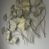 Gold Leaf Metallic Art RTfact Flowers 